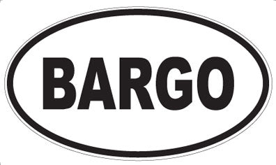 BARGO - Oval Magnet