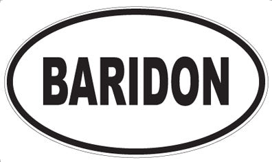 BARIDON - Oval Magnet