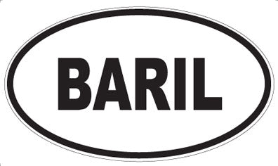 BARIL - Oval Magnet