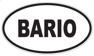 BARIO - Oval Magnet