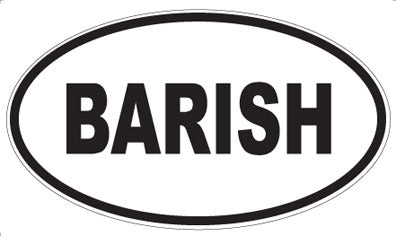 BARISH - Oval Magnet