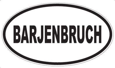 BARJENBRUCH - Oval Magnet