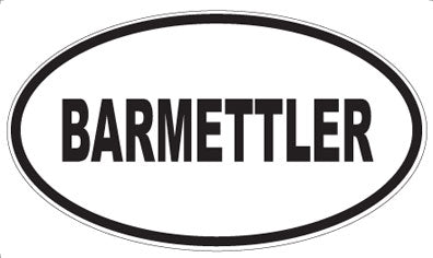BARMETTLER - Oval Magnet