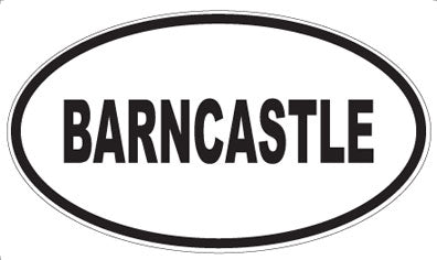 BARNCASTLE - Oval Magnet
