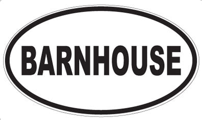 BARNHOUSE - Oval Magnet