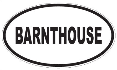BARNTHOUSE - Oval Magnet