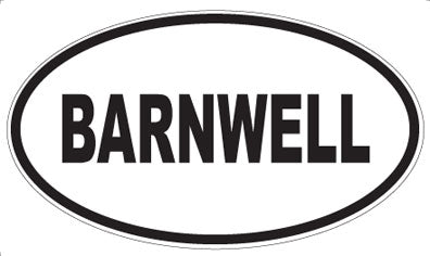 BARNWELL - Oval Magnet