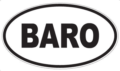 BARO - Oval Magnet