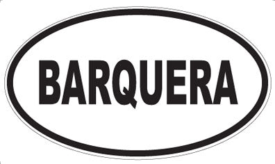 BARQUERA - Oval Magnet
