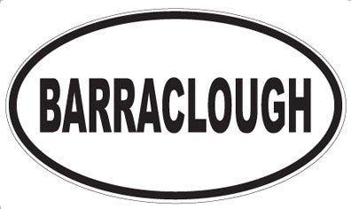 BARRACLOUGH - Oval Magnet
