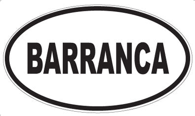 BARRANCA - Oval Magnet