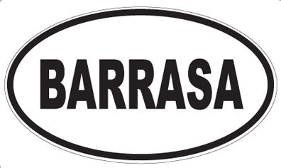 BARRASA - Oval Magnet