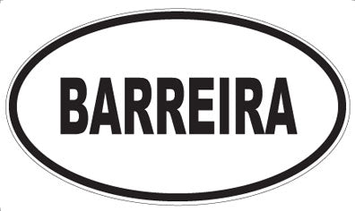 BARREIRA - Oval Magnet