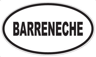 BARRENECHE - Oval Magnet