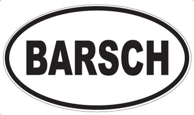 BARSCH - Oval Magnet