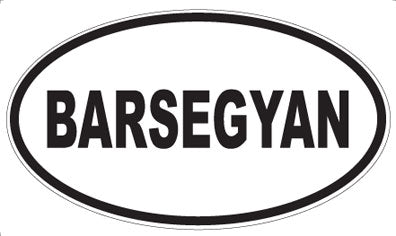 BARSEGYAN - Oval Magnet