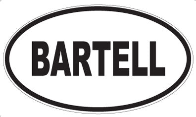 BARTELL - Oval Magnet