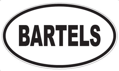 BARTELS - Oval Magnet