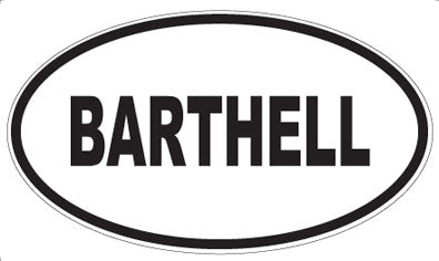 BARTHELL - Oval Magnet