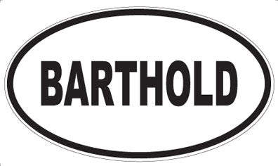 BARTHOLD - Oval Magnet