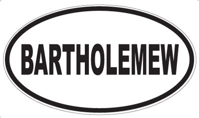BARTHOLEMEW - Oval Magnet