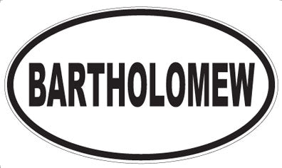 BARTHOLOMEW - Oval Magnet