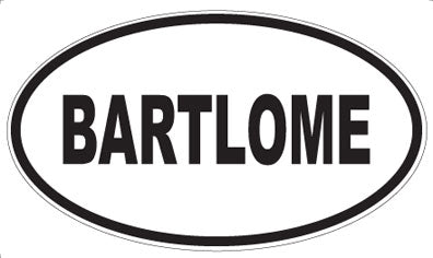 BARTLOME - Oval Magnet