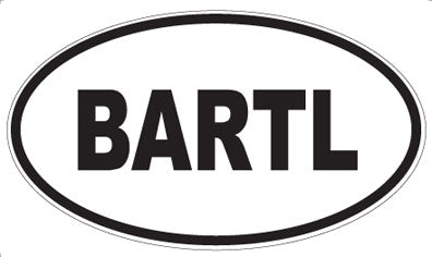 BARTL - Oval Magnet
