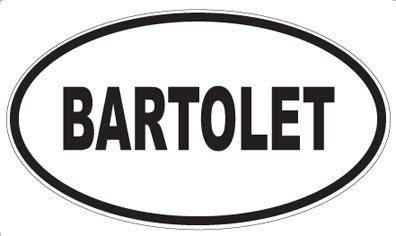BARTOLET - Oval Magnet