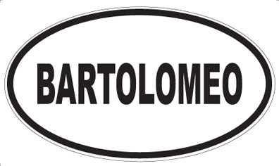 BARTOLOMEO - Oval Magnet