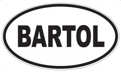 BARTOL - Oval Magnet