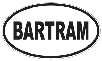 BARTRAM - Oval Magnet
