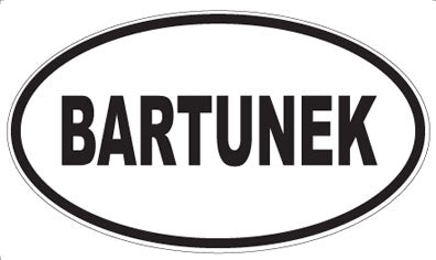 BARTUNEK - Oval Magnet