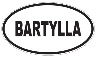 BARTYLLA - Oval Magnet