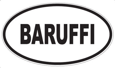 BARUFFI - Oval Magnet