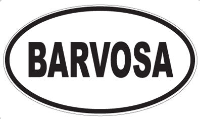 BARVOSA - Oval Magnet