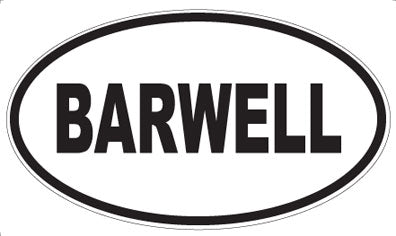 BARWELL - Oval Magnet