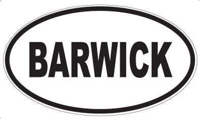 BARWICK - Oval Magnet