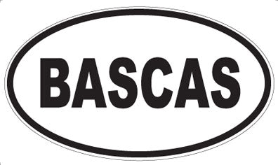 BASCAS - Oval Magnet