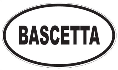 BASCETTA - Oval Magnet