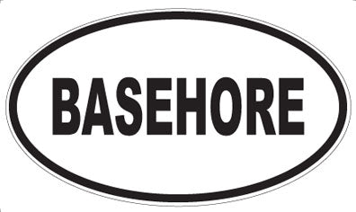 BASEHORE - Oval Magnet