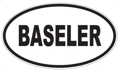 BASELER - Oval Magnet