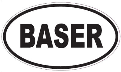 BASER - Oval Magnet