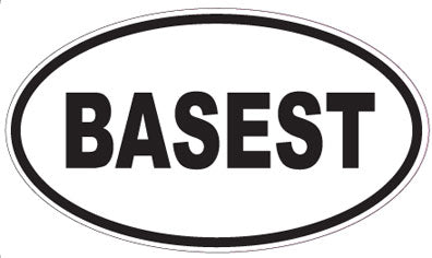 BASEST - Oval Sticker