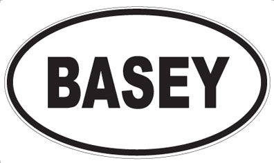 BASEY - Oval Magnet