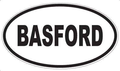 BASFORD - Oval Magnet