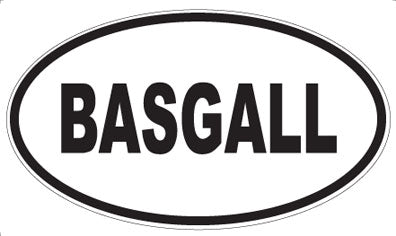 BASGALL - Oval Magnet