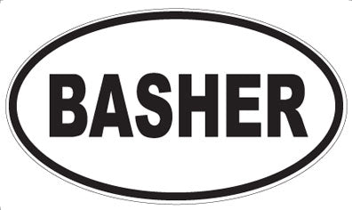 BASHER - Oval Magnet