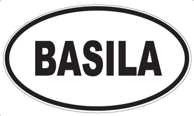 BASILA - Oval Magnet