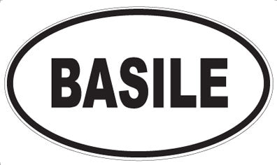 BASILE - Oval Magnet